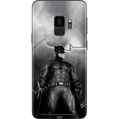 The Justice League (2017) Batman Poster Galaxy S9 Skin